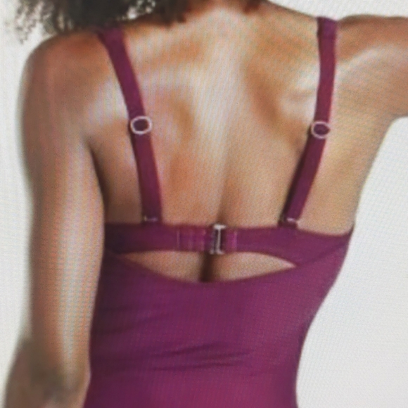 Athleta Other - New Athleta shirred side tankini top 36 B C cup